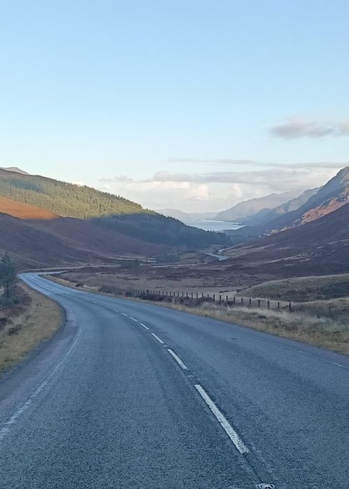 Views driving through the Cairngorms